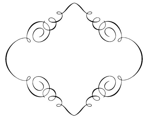 elegant clipart borders|decorative border clip art.